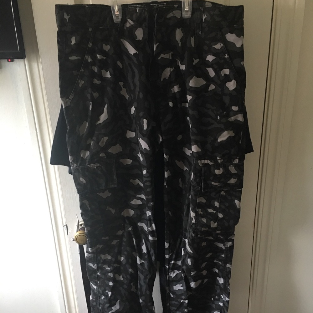 Urban camo cargo pants